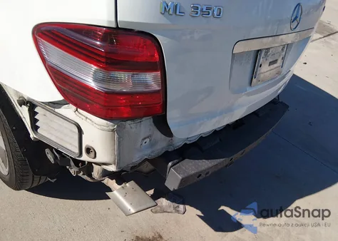 2011 Mercedes-Benz Ml 350 4Matic из США, поврежденный, VIN 4JGBB8GB2BA680372